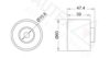 AUTEX 651987 Deflection/Guide Pulley, timing belt